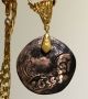 $525 Spanish Shipwreck Coin Copper Ancient Pendant 18kt Gold Gp Pirate Necklace Other Antiquities photo 4