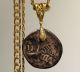 $525 Spanish Shipwreck Coin Copper Ancient Pendant 18kt Gold Gp Pirate Necklace Other Antiquities photo 6