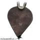 Intact,  Islamic Silver Pendant With Arabic Descriptions,  With Glass Stone 1600 Roman photo 2