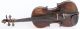 Old Rare Fine Violin Labeled Geissenhof 1813 Geige Violon Violino Violine Viola String photo 1