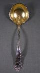 Towle Sterling Silver & Gold Wash Soup Ladle Old English Pattern 1892 Flatware & Silverware photo 10