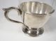 Antique Dutch Netherlands Hammered Silver Glass Cup Gerr Huisman 69 Grams Cups & Goblets photo 2