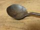 A Rare Decorated 18th C England Wrought Iron Tasting Spoon Great Old Surface Primitives photo 7
