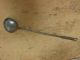 A Rare Decorated 18th C England Wrought Iron Tasting Spoon Great Old Surface Primitives photo 8
