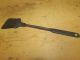 Early 18th C England Wrought Iron Spatula Or Peeler In Old Surface Primitives photo 8