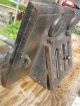 Antique Vintage Cast Iron Wood Coal Stoker Furnace Door Part Salvage Steampunk Stoves photo 9