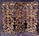 Antique Cast Cold Painted Fireplace Screen Lilies Rose Open Work Gold Red Mellow Hearth Ware photo 5