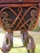Vintage Wicker Metal Baby Doll Carriage Pram Stroller Buggy Bassinet Victorian Baby Carriages & Buggies photo 8