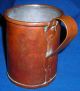 Antique Copper Drinking Cup Tin Lined Early Other Antique Home & Hearth photo 9