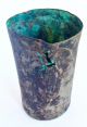 Antique Inca Chimu Silver Copper Kero Cup Estate Find The Americas photo 1