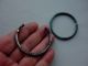 Ancient Two Celtic - Roman Bronze Bracelets,  The One Is Solid Silvered Roman photo 4