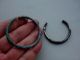 Ancient Two Celtic - Roman Bronze Bracelets,  The One Is Solid Silvered Roman photo 5