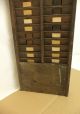 Antique Office Time Card Or Punch Card Wood Storage Rack Other Mercantile Antiques photo 4
