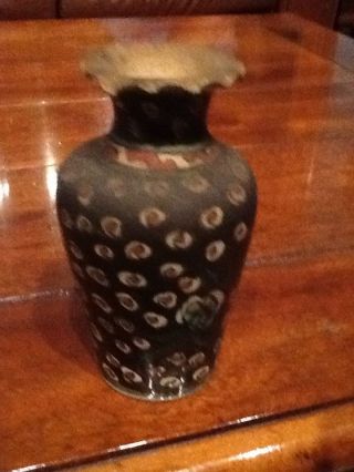 Vintage Islamic Iznik Turkish Ottoman Pottery Mini Vase 4 