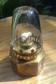 Antique Brass Opium Oil Lamps W/original Glass Shades Made In Hong Kong. Other Chinese Antiques photo 3