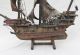 Antique Vintage Handcrafted Sailing Ship Model.  Needs Refurbishing & Restoration Model Ships photo 1
