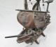 Antique Vintage Handcrafted Sailing Ship Model.  Needs Refurbishing & Restoration Model Ships photo 5