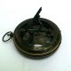 Vintage Maritime West London Antique Brass Push Sundial Compass Nautical Decor Compasses photo 3