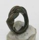 Ancient Viking.  Twisted Bronze Finger Ring.  You Can Use. Viking photo 4