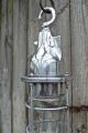 Retro Styled Machine Age Hanging Pendant Light Cage Lamp Urban Bulkhead Sb1 Other Antique Hardware photo 1