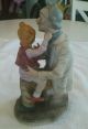 Porcelain Figurine Statue Of Girl With Doctor Figurines photo 2