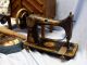 Antique 1900s Sphinx Egypt Singer Sewing Machine Head W/ Extra Parts Steampunk Sewing Machines photo 1