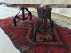 Industrial Coffee Table Legs Anchor Base Interior Decorator Bench Steampunk Iron Post-1950 photo 7