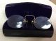 Antique Pince Nez Rimless Bifocal Glasses With Hairpin/chain,  Lancaster Pa Case Optical photo 1