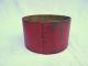 Antique Old Red Painted Bentwood Pantry Box Folk Art Primitives photo 3