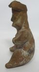 Antique Pre Columbian Diminutive Terracotta Hand Made Figural Person Vessel Yqz Reproductions photo 1