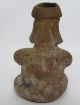 Antique Pre Columbian Diminutive Terracotta Hand Made Figural Person Vessel Yqz Reproductions photo 2
