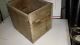 Antique Primitive Hand - Built Wooden Carry Box - Shabby Rustic W/ Handles Primitives photo 1