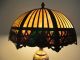 Antique Slag Glass Lamp Lamps photo 1