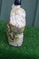 Stunning Mid 19thc Staffordshire Female Figure With Baby Asleep In Crib C1850s Figurines photo 5