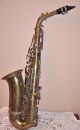 The Parisian Ambassador Made In France F.  E.  Olds And Sons Alto Sax Restore/parts Brass photo 9