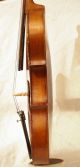 Antique Violin Lab.  Johan Stoss Fecit Pragae Anno 1824 String photo 9
