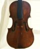 Interesting Antique Violin Labelled Thomas Edlinger Ausburg 1796 For Repair String photo 1