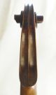 Interesting Antique Violin Labelled Thomas Edlinger Ausburg 1796 For Repair String photo 3