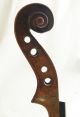 Interesting Antique Violin Labelled Thomas Edlinger Ausburg 1796 For Repair String photo 5