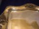 Antique Derby Silver Co.  Quadruple Plate Serving Tray Art Nouveau Lady Floral Platters & Trays photo 3