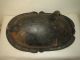 Antique Coal Bucket Scuttle Turtle Hod Cast Iron Enamel Hinged Black Victorian Hearth Ware photo 4