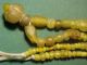 String Of Roman Yellow Coloured Glass Beads Circa 100 - 400 Ad Roman photo 4