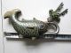 Chinese Bronze Door Lock Golden Fish Shape Auspicious Better Than Every Year Old Other Antique Chinese Statues photo 5
