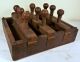 Rare Sculptural Object 19th C Flower Press Sculpture / Oddity Binding, Embossing & Printing photo 3