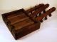 Rare Sculptural Object 19th C Flower Press Sculpture / Oddity Binding, Embossing & Printing photo 5