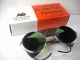 Vintage Ao American Optical Safety Glasses.  Nos.  Leather Side Shields. Optical photo 2