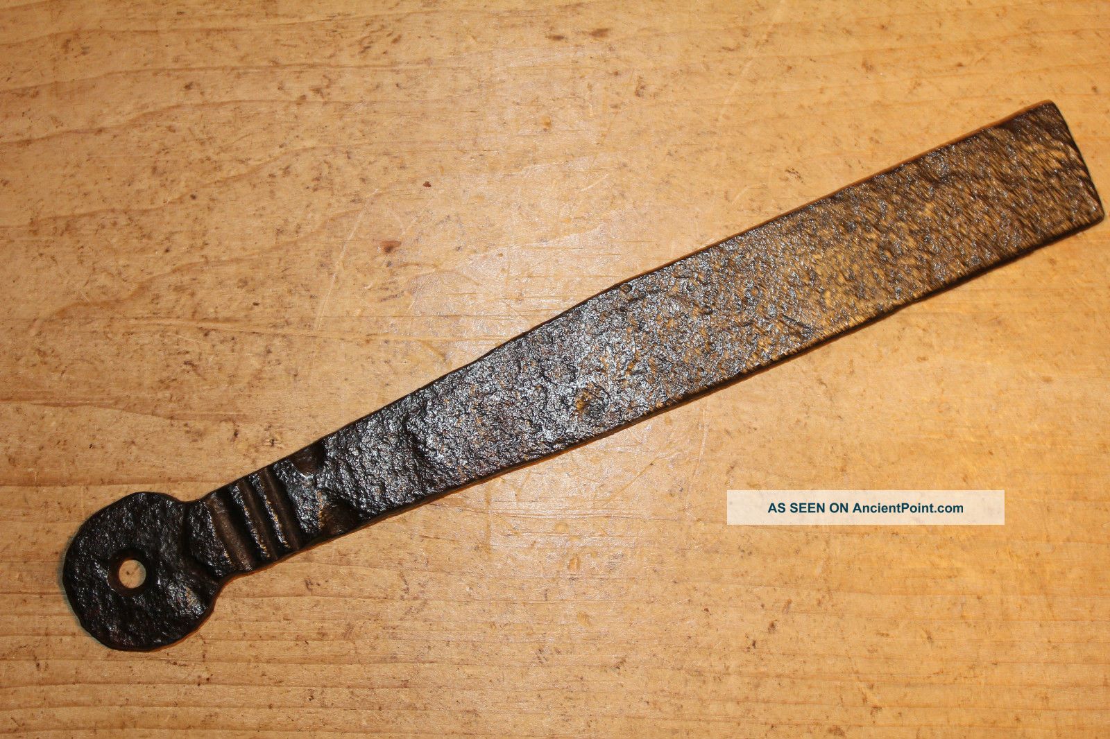 Antique Wrought Iron Suffolk/norfolk Latch Locking Bar Thumb Latch Other Antique Hardware photo
