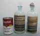 2 Antique Arthur H Thomas Co Chemical Labeled Glass Apothecary Bottles Nr Yqz Bottles & Jars photo 1