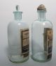 2 Antique Arthur H Thomas Co Chemical Labeled Glass Apothecary Bottles Nr Yqz Bottles & Jars photo 4