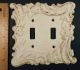 Light Switch Wall Cover Plate - Vintage Heavy Ornate Victorian Cast Iron - Vgc Other Antique Home & Hearth photo 2